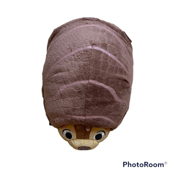 Disney Raya and the Last Dragon Fold N’ Roll Tuk Tuk Plush Stuffed Animal Brown - Picture 1 of 5